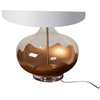 Golden Dunes Glass Table Lamp, Set of 2