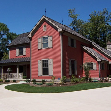 Traditional Farmhouse, Exterior View