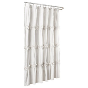 Terra Beige Brown Shower Curtain 72x72 Contemporary Shower