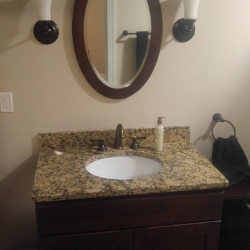 Guest Bathroom Remodel -- Spyglass Hill Center Valley, PA