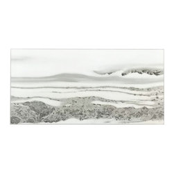 Abolos - Nature 4 in x 8 in Glass Subway Tile in Urban Corteccia, Piece - Mosaic Tile