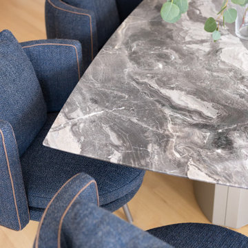 Modern Coastal Dining Room
