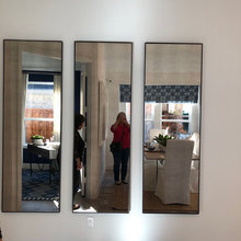 McKinney Model Home - Navy Blue & White
