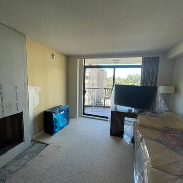 Fireplace redesign.