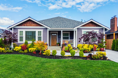 Inspiration for a timeless exterior home remodel in Denver