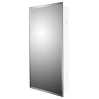 Euroline Medicine Cabinet, 18"x42", Beveled Edge, Flush Mounted