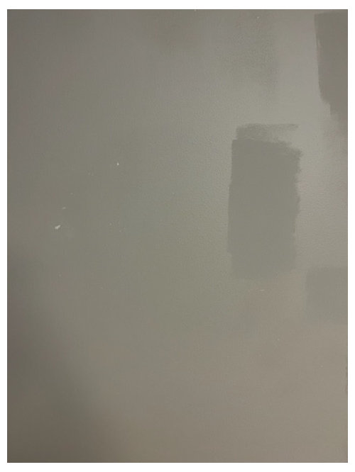 Woe finish (sheen) changed the paint color?!