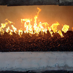 Fire Pit with CROSSFIRE&trade; Brass Burner - Fire Pits