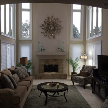Transitional Living Room