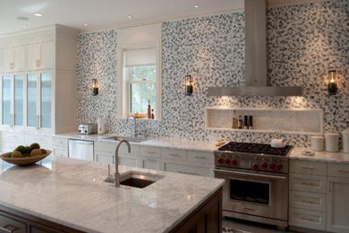 Kitchen - eclectic kitchen idea in Minneapolis