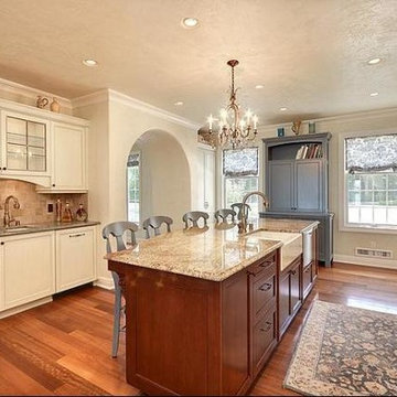 Mediterranean, Tuscan, Whole-house remodeling