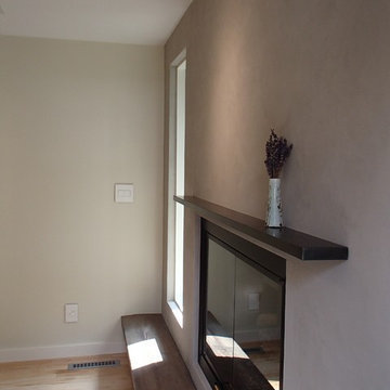 American clay fireplace, Boulder