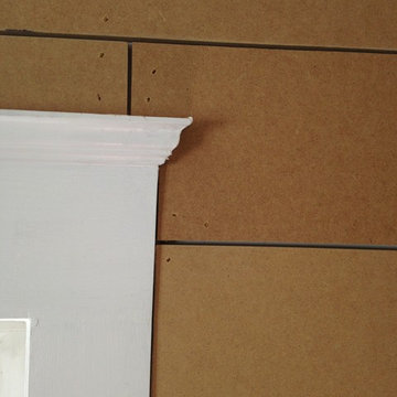 Faux Shiplap Wall