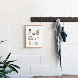 Coffee Solves Everything Print - Drawings And Illustrations