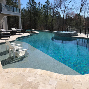 Free Form Swimming Pool: Dive into Timeless Elegance