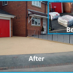 Resin Bound surfacing Driveways - Landscaping Stones And Pavers