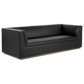 Bradley Sofa, Vintage Black