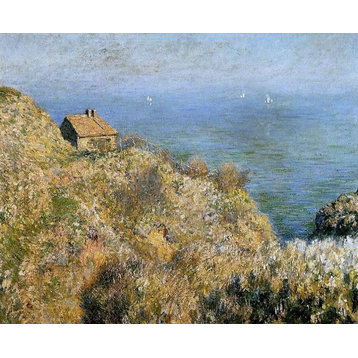 Claude Oscar Monet A Fisherman-s House at Varengeville Wall Decal