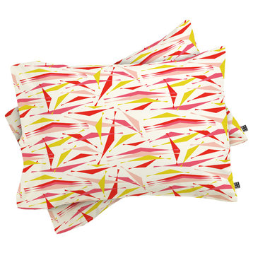 Deny Designs Heather Dutton Swizzlestick Punchbowl Pillow Shams, Queen