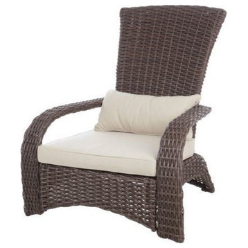Deluxe Coconino Wicker Chair, Deluxe