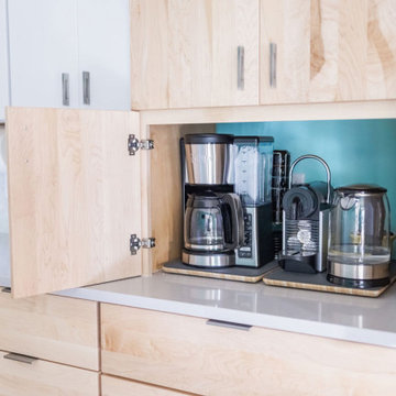Two Tone Modern Kitchen - Biesboer
