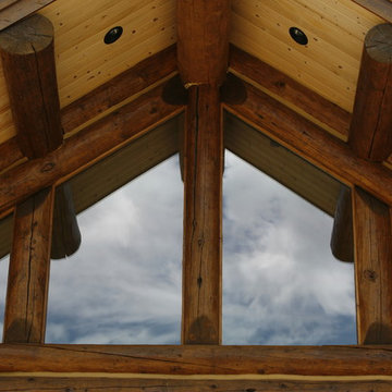 Authentic Rocky Mountain Log Cabin