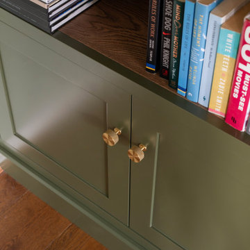 BESPOKE BUILT-IN MEDIA UNIT FOR SURREY HOME