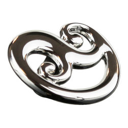Trenzado mini pull. Polished nickel - Cabinet And Drawer Knobs