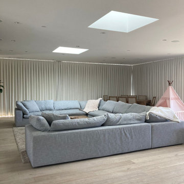 Luxurious Blackout Drapery in Malibu Home