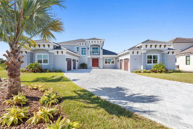 Trendy exterior home photo in Jacksonville