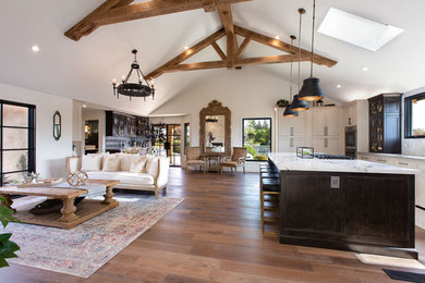 Example of a mountain style kitchen design in San Francisco