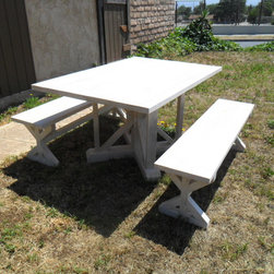 Reclaimed wood table - Dining Tables