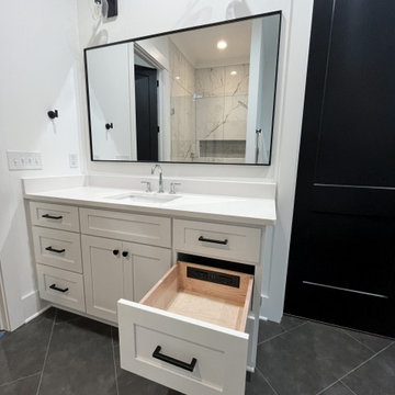 Bathroom Vanity In-Drawer Outlets