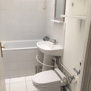 AVANT TRAVAUX, salle de bain 2,9 m2
