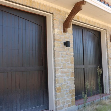 Real Wood Garage Door with HighLift in Lago Vista, Texas