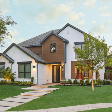 Transforming Traditional Home Exterior