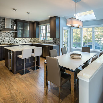 Casual Modern Kitchen in Fairfield, CT