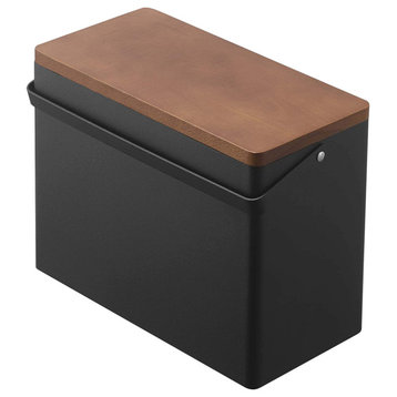 Odds-and-Ends Organizer, Steel and Wood, Black