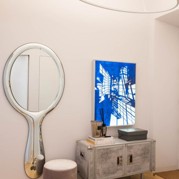 Entry Hall with Mirror and Circular Pendant, Lisbon