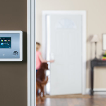 Touchscreen Security System with Home Automation features