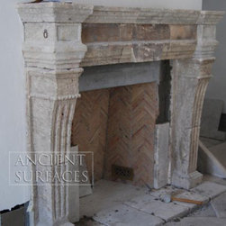 Firebox Stone inserts Herringbone & More - Indoor Fireplaces