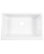 Grace 34" Quick-Fit Farmhouse Fireclay Single Bowl Kitchen Sink, Crisp White