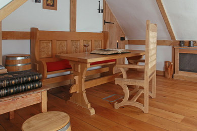 Elizabethan Table, Bench and Chair