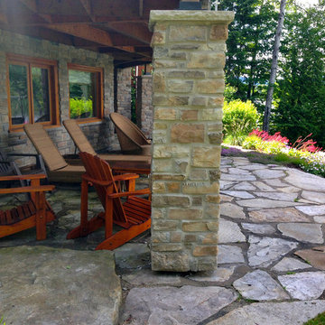 Chalet St-Donat, country house landscape