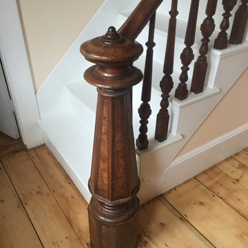 Victorian Staircase removed and rebuilt