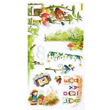 Jungle House - Wall Decals Stickers Appliques Home Decor
