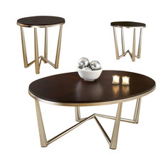 espresso coffee table sets | houzz espresso coffee table sets | houzz