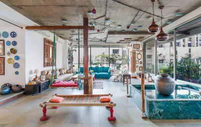Colour and Eclectic Style Bring an Actor's Home to Life