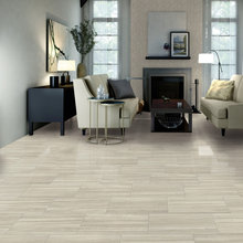 Vero Beach master bath floor and fixtures