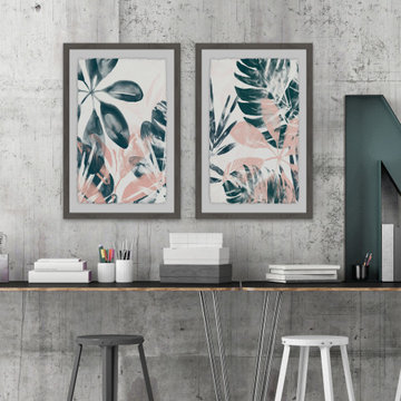 Hawaiian Bloom Diptych
